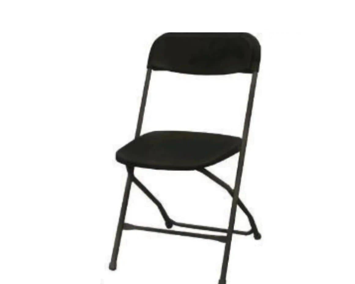 Black Folding Chair