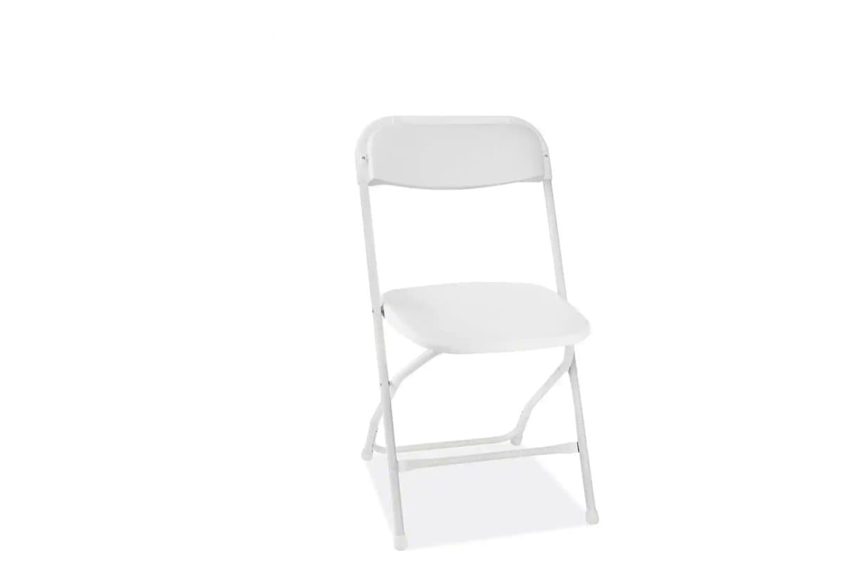 White Folding Chair
